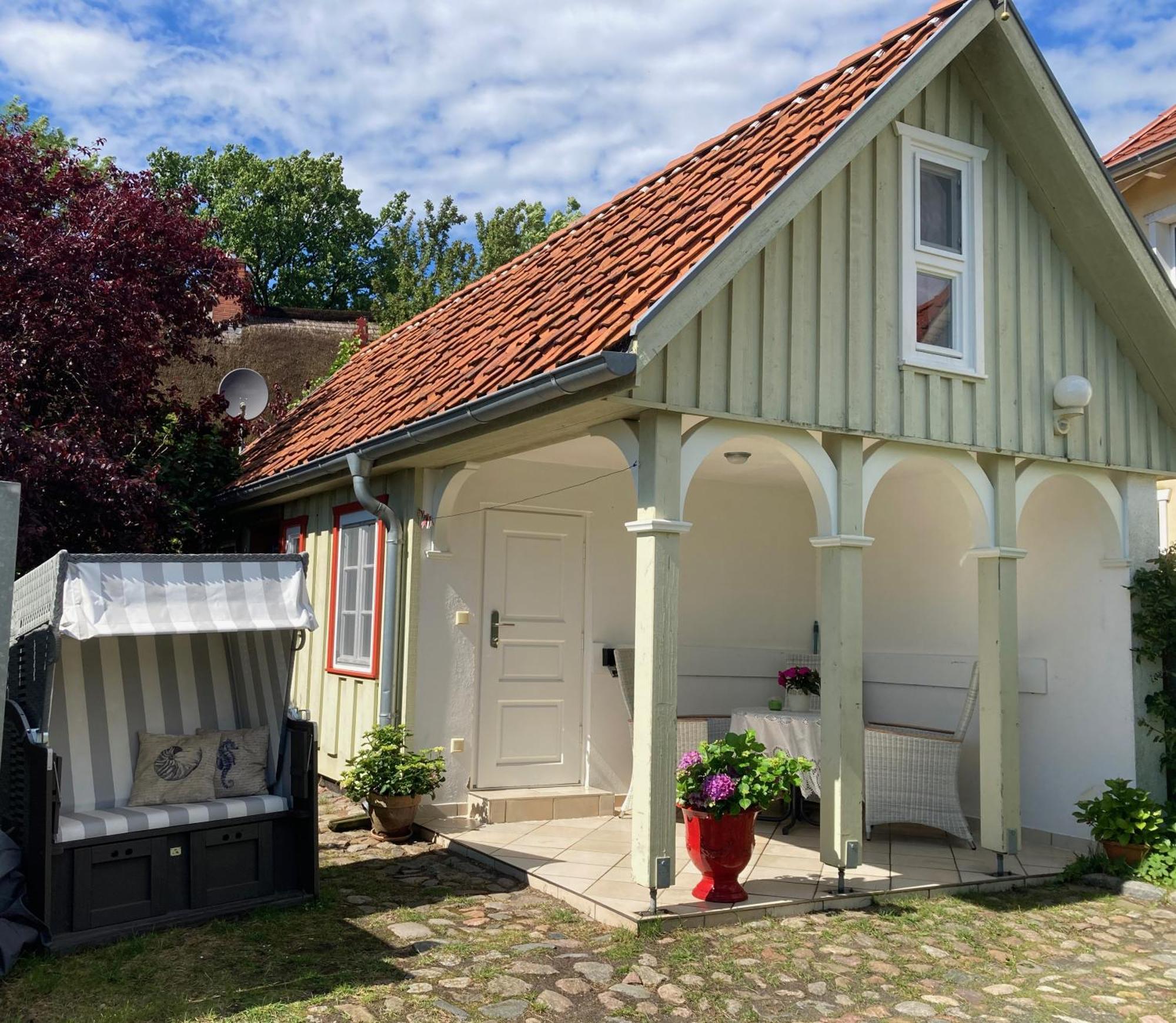 Kleines Haus Am Hafen - Ruhig Und Gruen Am Ortsrand Villa Prerow Ngoại thất bức ảnh